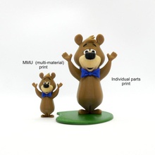 boo orso mmu giocattoli Giochi animale cartone animato yogi 3d print model - Mito3D