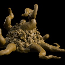shoggoth tavolo antico creatura Dio orrore mostro male tentacolo occhi lovecraft tentacoli follia 3d print model - Mito3D