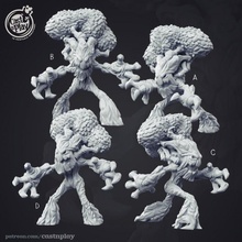young ents tabletop fantasy forest rpg tree magic ent evil angry trees elven forests 3d print model - Mito3D