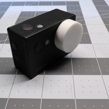 lenscap sportcam lenscover 3d print model - Mito3D