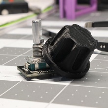 encoder knob arduino diy raspberry-pi encoderknob 3d print model - Mito3D