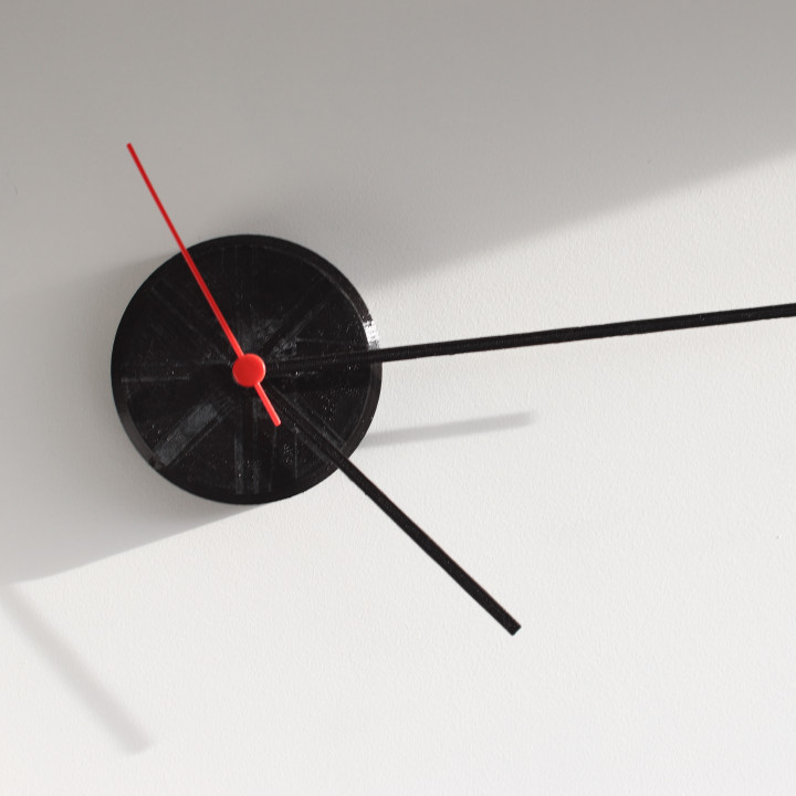 minimalistic ikea clock minimal stomma 3D print model - Mito3D