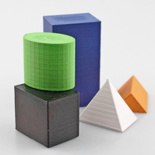 geometrische Bausteine Bildung Gebäude Spiel Kinder Spielzeug Blöcke gjhgjhg Kindergarten lernen 3d print model - Mito3D
