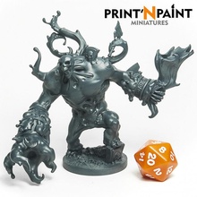 ulgalamog moldergrave ooze tabletop boss dragons dungeons fantasy giant model modular warhammer zombie hulk miniature boardgame wargame dnd premium deluxe unholy cementery gruesome presupport presupported 3d print model - Mito3D