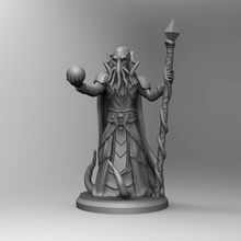 mente divoratori miniatura tavolo dungeon gioco Dungeons and Dragons dnd mindflayer 3d print model - Mito3D