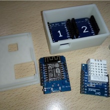 thermomètre Wifi esp8266 wemos d1 mini dht22 arduino wemosd1 3d print model - Mito3D