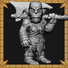 lutin capitaine table 3d print model - Mito3D