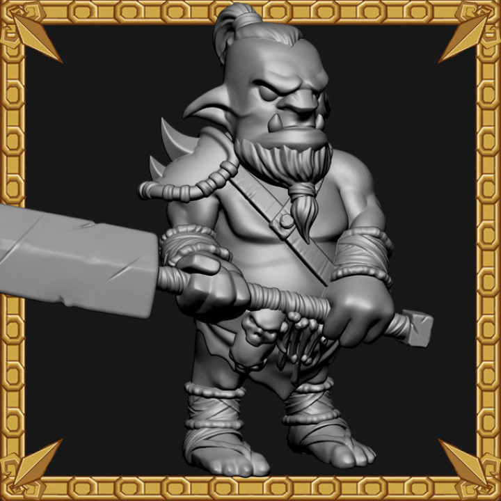 hobgoblin underboss tabletop 3D print model - Mito3D