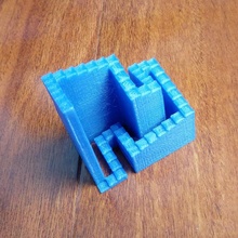 rastgele skala openscad merdiven özelleştirici Hamiltonian yol daire devre 3d print model - Mito3D