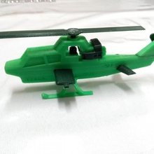 cobra helicopter hobby kit 3d print model - Mito3D