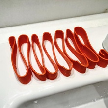 curvy soap dish holder bathroom decoration interior soap-dish soap-holder 3d print model - Mito3D