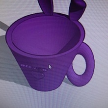 tasse caffetteria 3d print model - Mito3D