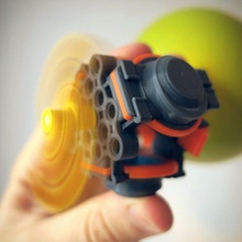 Luft Ballon Motor Lego radial Technik komprimiert 3d print model - Mito3D