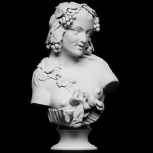 bacchante scan alcohol rome wine woman french neoclassical bacchus auction private-collection christies clesinger 3d print model - Mito3D