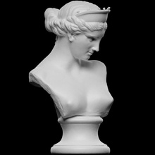 Büste Venus Capua Scan Mythologie Porträt Rom Skulptur Frau Italien Privat christies carlo albacini 3d print model - Mito3D