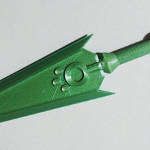 miyav şef kılıç canavar avcı Kostüm oyunu mhw avcısı 3d print model - Mito3D