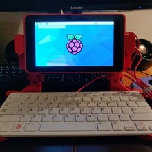 Himbeere pi 4 Laptop 3d print model - Mito3D