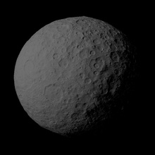 1 ceres scaled scale space model astronomy asteroid solar main belt dwarf planet 3d print model - Mito3D