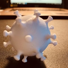 koronavirüs seti 3d print model - Mito3D