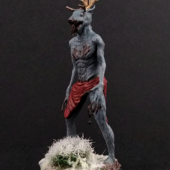 wendigo tavolo fantasia orrore mostro warhammer raccapricciante dnd esploratore warewolf 3D print model - Mito3D