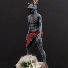 wendigo tavolo fantasia orrore mostro warhammer raccapricciante dnd esploratore warewolf 3d print model - Mito3D