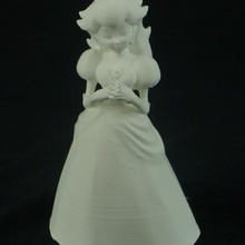 Prenses sanat hayranı mario nitendo şeftali 3d print model - Mito3D