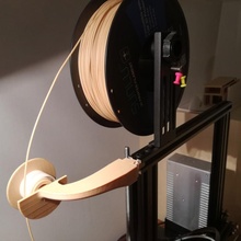 filament guider accessoire mettre jour créalité 3d print model - Mito3D