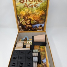 stone age board game insert boardgames boardgame stoneage inserts 3d print model - Mito3D