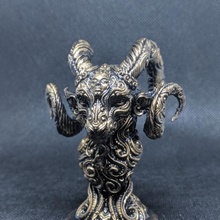 bélier boutique ancien animal figurine RAM sculpture 3dprinting orné résine 3d print model - Mito3D