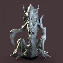 queen tabletop alien monster herdqueen 3d print model - Mito3D