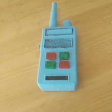 los super walkietalkies detective pdm peque os mostri papaia walkie talkie 3d print model - Mito3D