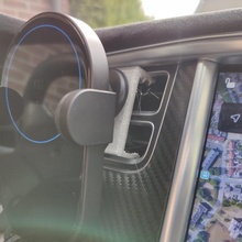 Tesla modelo phone suporte respirar 3d print model - Mito3D