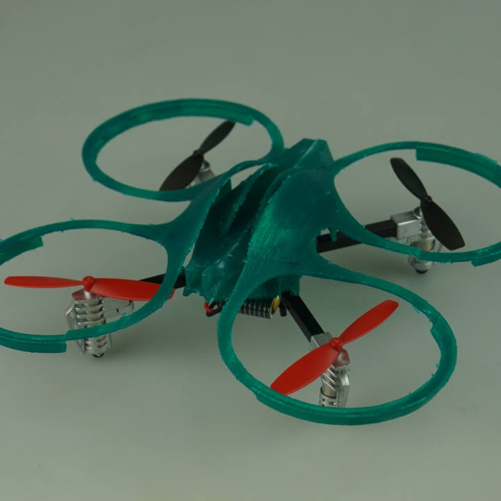 drone yarış seti araçlar elektronik microdrone30 rcbanner 3D print model - Mito3D