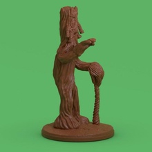 sabio madera criatura mesa juego juguete miniatura d 3d print model - Mito3D