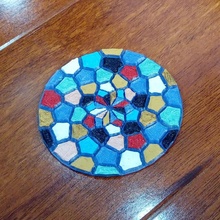 Voronoi Fibonacci montanha russa matemática openscad espiral mosaico personalizador 3d print model - Mito3D