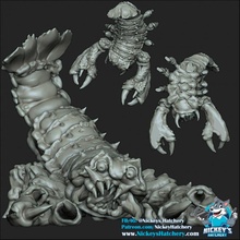 rusty metal-eating lobster tabletop beast monster rpg rust dnd 3d print model - Mito3D