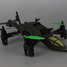 drone quadcopter halo gadgets & electronics camera fight shell copter rcbanner 3d print model - Mito3D