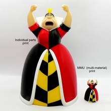queen hearts - mmu toys & games alice wonderland 3d print model - Mito3D