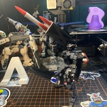 Quad Rakete Startprogramm 1 144 Rahmen lose Raketen Waffen Gundam Raketenwerfer gunpla 100 3d print model - Mito3D