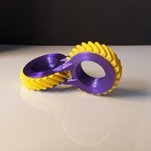 antiestresse brinquedo engrenagens girar engrenagem spinner 3d print model - Mito3D