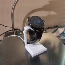 fósil gen 5 reloj estante soporte muelle inteligente cargador gen5 androide 3d print model - Mito3D
