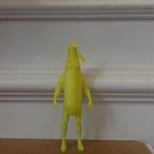 chore dias brinquedo banana 3d print model - Mito3D
