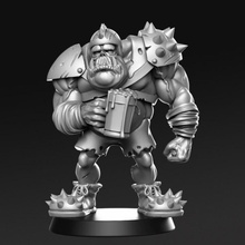 orkbeer orc wirth Bière 32mm dnd table dragon fantaisie Football ork rpg Terre Masculin donjons Dragons donjon milieu football fantastique rn 3d print model - Mito3D