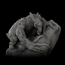 spineback sloth tabletop 3d print model - Mito3D