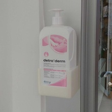 disinfectant holder dezenfektan tutucu & garden soap cleaner 3d print model - Mito3D
