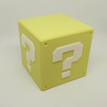 domanda scatola lampada super Mario luce supermario Bros casella delle domande 3d print model - Mito3D
