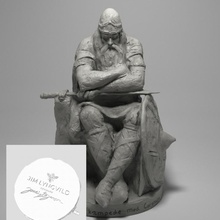 Holger danese med logo fondo corona jim figur erica Gioacchino jensen 3d print model - Mito3D