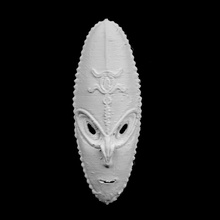 mask quai branly paris scan 3d print model - Mito3D