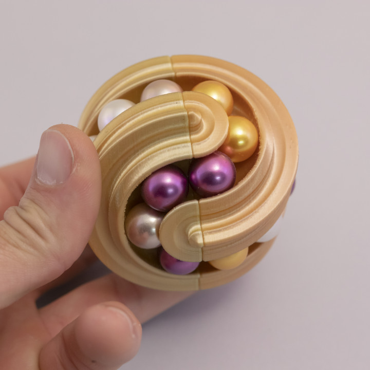 astrolabicon pro flux store game games magnet puzzle twist marble puzzles sphericon 3D print model - Mito3D