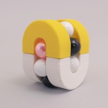 kwob puzzle gioco Giochi Filatura giocattolo giocattoli torcere marmo rotazione agitarsi torsione 3d print model - Mito3D